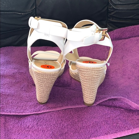 Michael Kors white open-toe wedge espadrilles - Picture 4 of 4